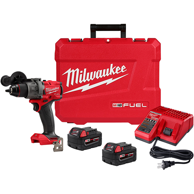 Milwaukee M18 FUEL 1/2 Inch Drill Driver Kit from GME Supply