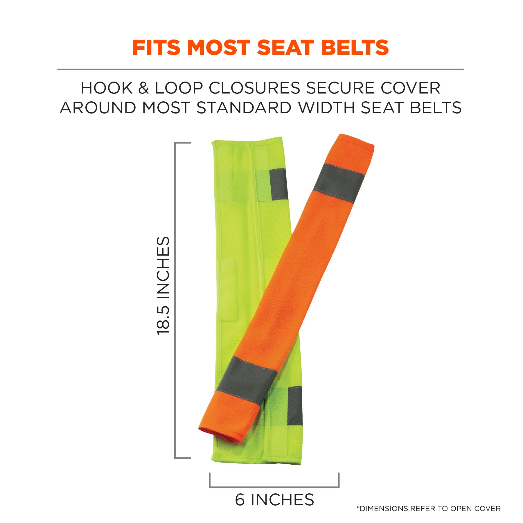 Ergodyne GloWear 8004 Hi-Vis Seat Belt Cover from Columbia Safety