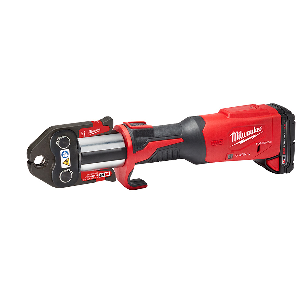 Milwaukee M18 FORCE LOGIC Press Tool with ONE-KEY Advanced Kit from GME Supply