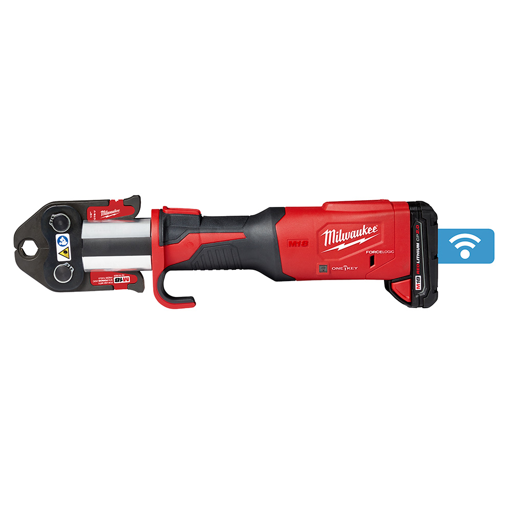 Milwaukee M18 FORCE LOGIC Press Tool with ONE-KEY Advanced Kit from GME Supply