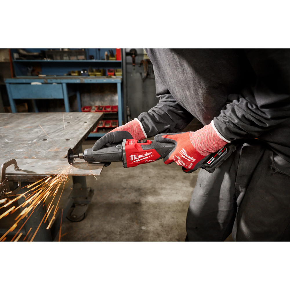 Milwaukee M18 FUEL Braking Die Grinder with Slide Switch from GME Supply