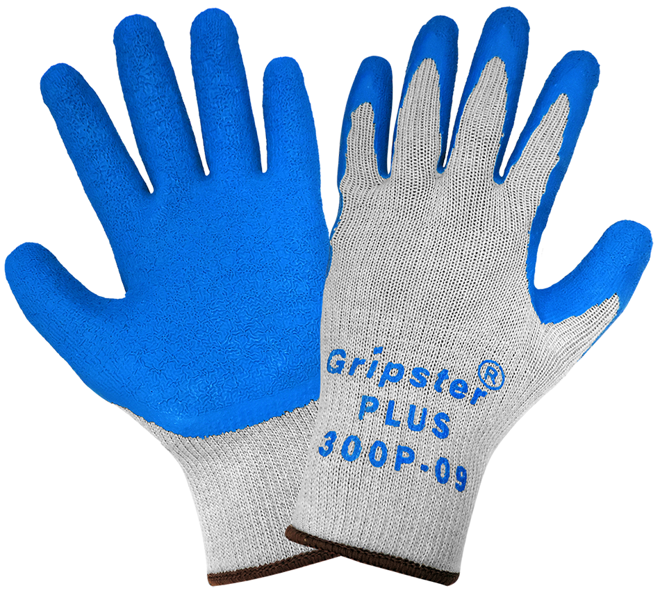 Gripster Plus Premium Etched Rubber Gloves (12 Pair) from GME Supply