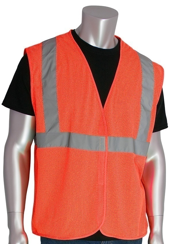 PIP ANSI Type R Class 2 Orange Mesh Vest from GME Supply
