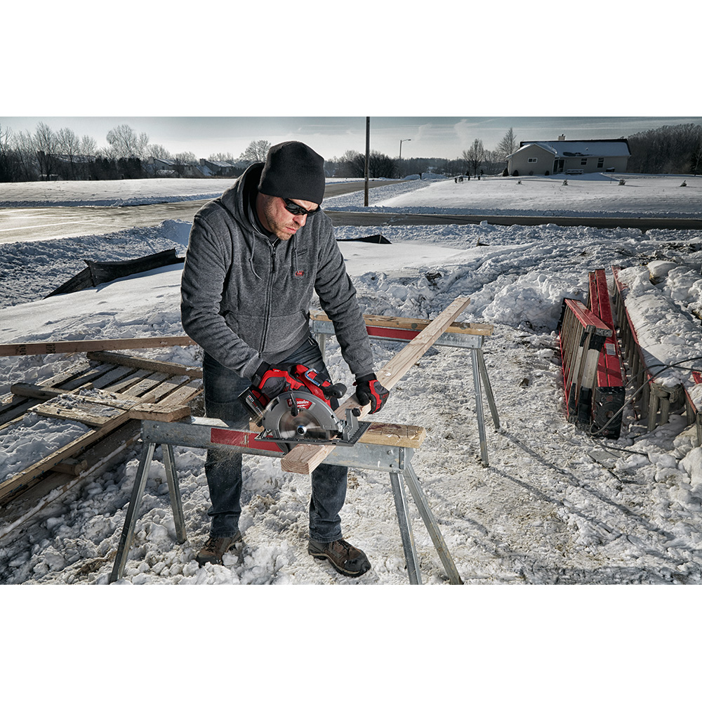 Milwaukee M12 Heated Hoodie Kit - Gray from GME Supply