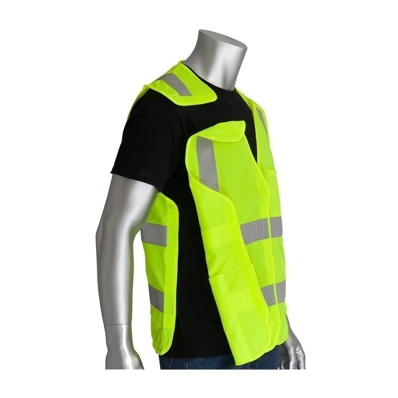 PIP ANSI Class 2 FR Treated Solid Breakaway Vest  from GME Supply