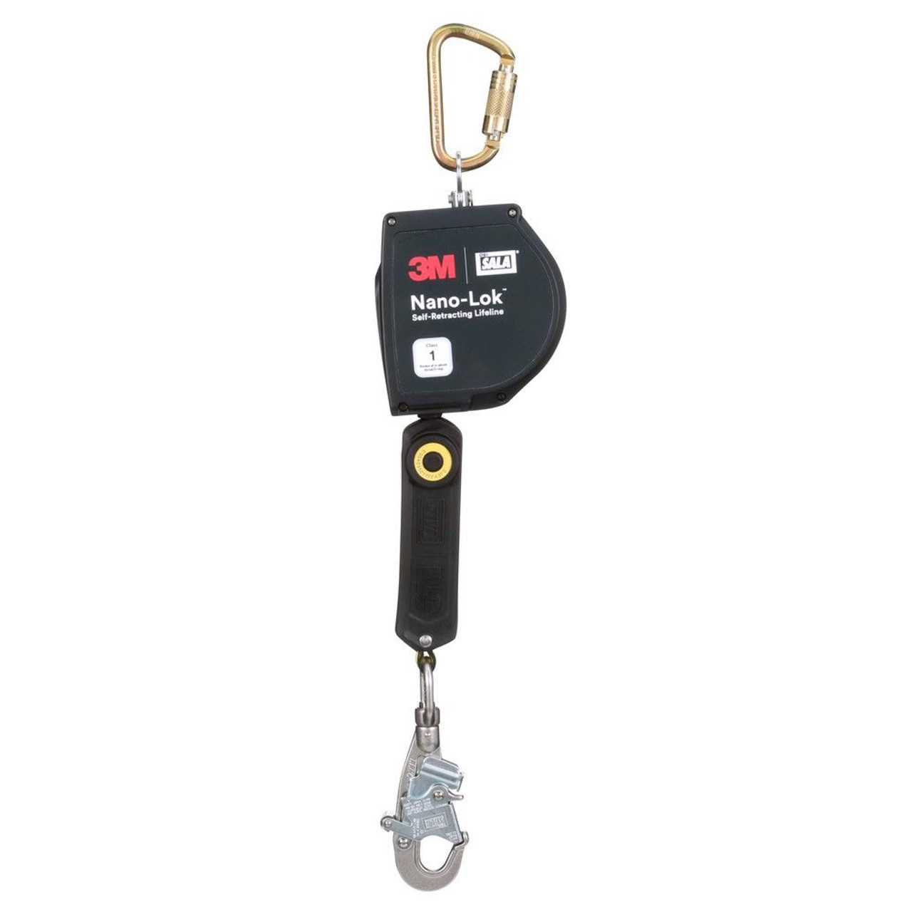 3M DBI SALA Nano-Lok XL Self-Retracting Lifeline Web with Stainless Steel Snap Hook from GME Supply