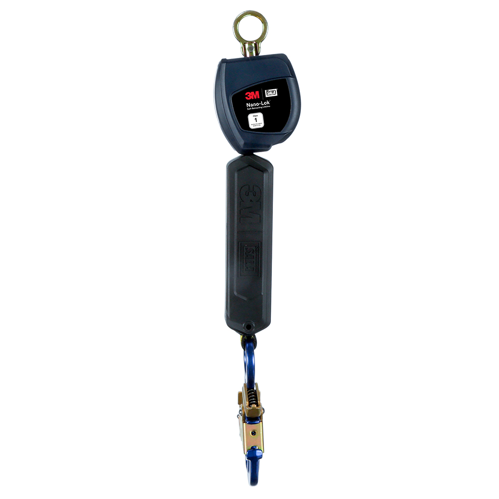 3M DBI-SALA Class 1 Overhead Mount Nano-Lok Personal Self-Retracting Lifeline from GME Supply