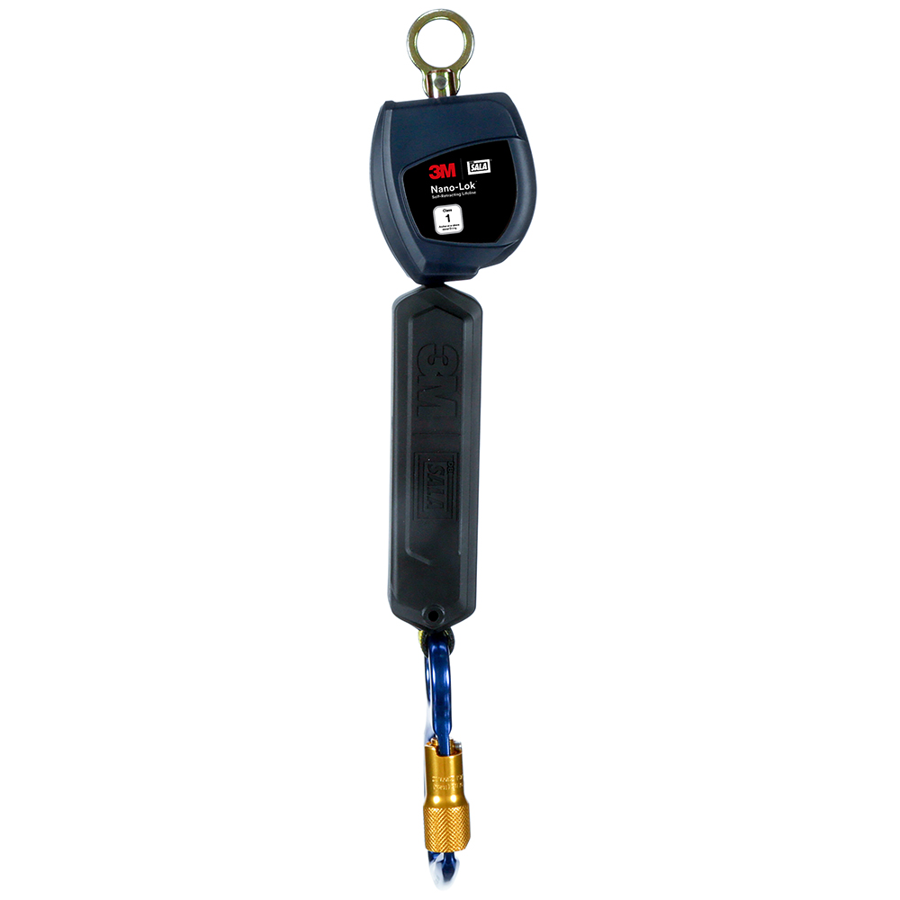 3M DBI-SALA Class 1 Overhead Mount Nano-Lok Personal Self-Retracting Lifeline from GME Supply