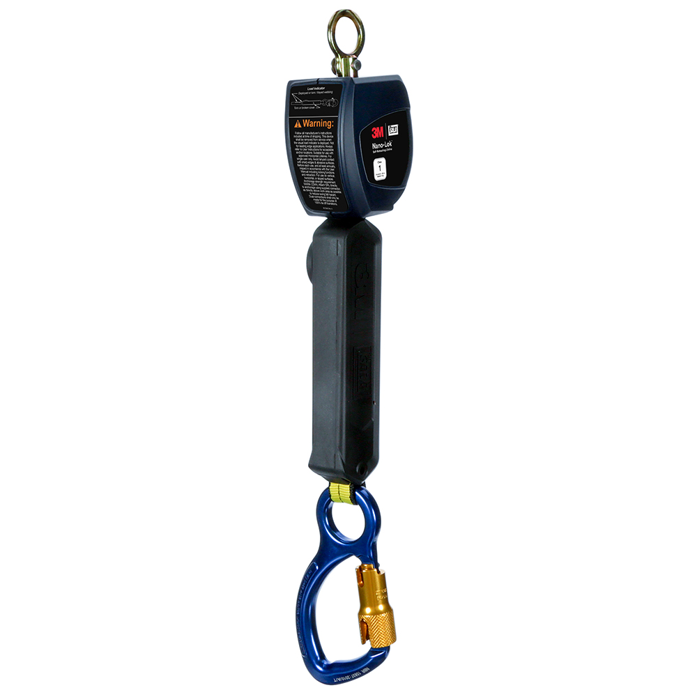 3M DBI-SALA Class 1 Overhead Mount Nano-Lok Personal Self-Retracting Lifeline from GME Supply