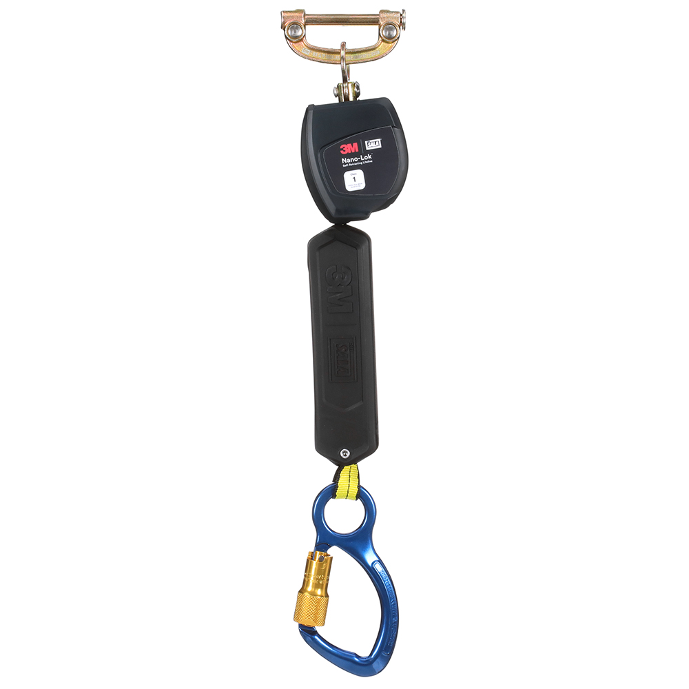 3M DBI-SALA Class 1 Direct Mount Nano-Lok Personal Self-Retracting Lifeline from GME Supply