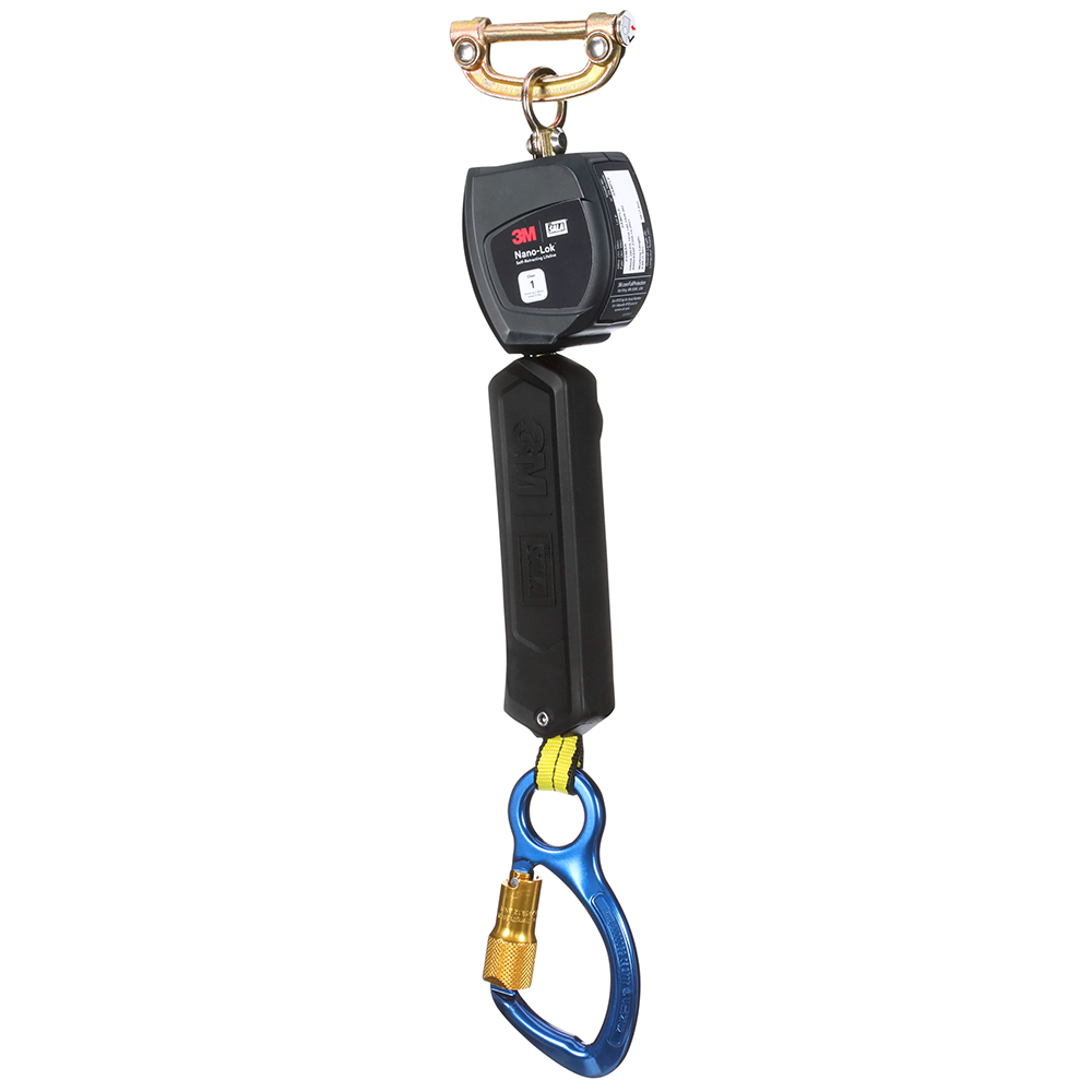 3M DBI-SALA Class 1 Direct Mount Nano-Lok Personal Self-Retracting Lifeline from GME Supply