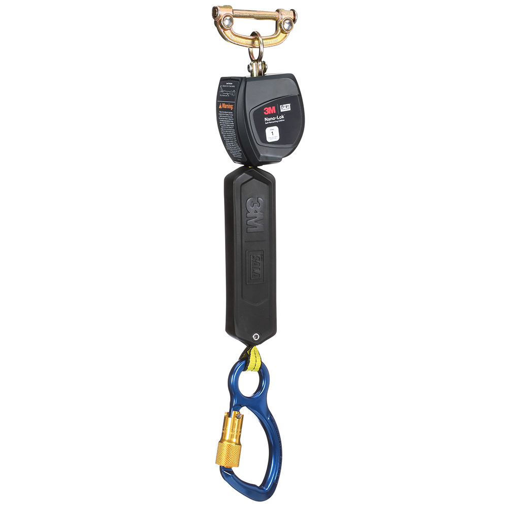 3M DBI-SALA Class 1 Direct Mount Nano-Lok Personal Self-Retracting Lifeline from GME Supply