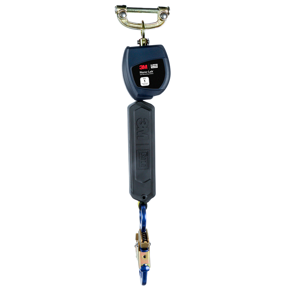 3M DBI-SALA Class 1 Direct Mount Nano-Lok Personal Self-Retracting Lifeline from GME Supply