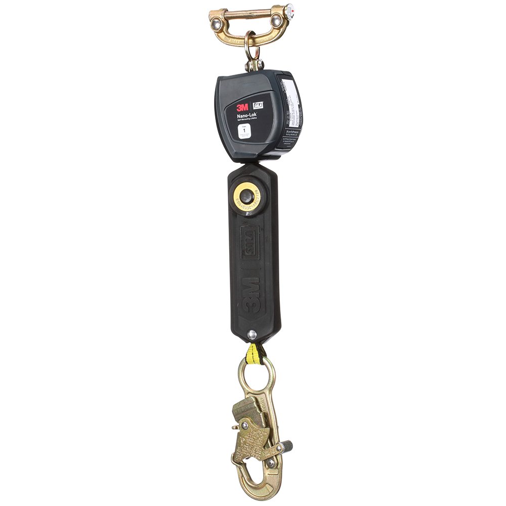 3M DBI-SALA Class 1 Direct Mount Nano-Lok Personal Self-Retracting Lifeline from GME Supply