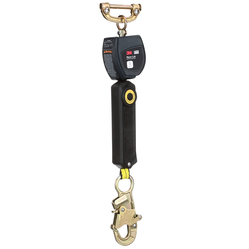 3M DBI-SALA Class 1 Direct Mount Nano-Lok Personal Self-Retracting Lifeline from GME Supply
