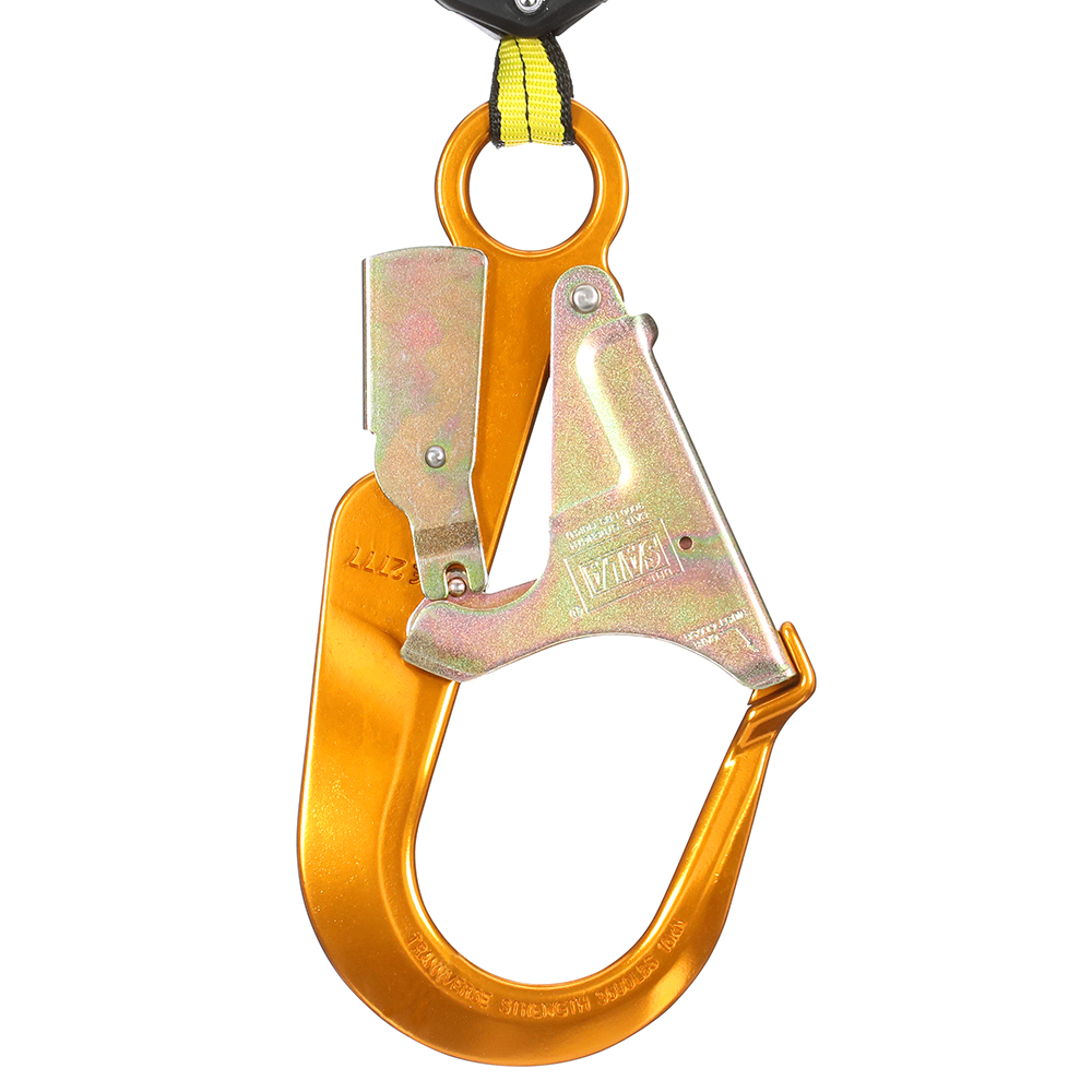 3M DBI-SALA Class 1 Overhead Mount with Anchor Hook Nano-Lok Personal Self-Retracting Lifeline with Aluminum Rebar Hook from GME Supply