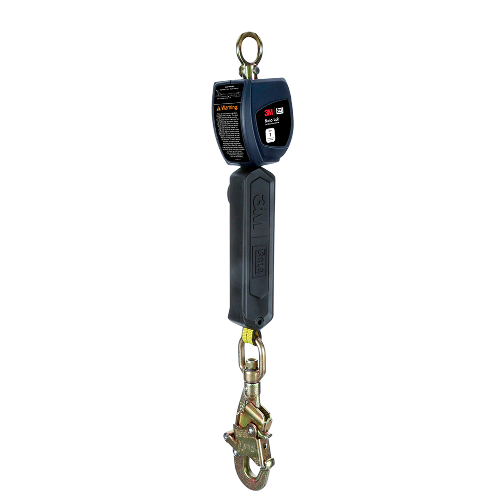 3M DBI-SALA Class 1 Overhead Mount Nano-Lok Personal Self-Retracting Lifeline from GME Supply