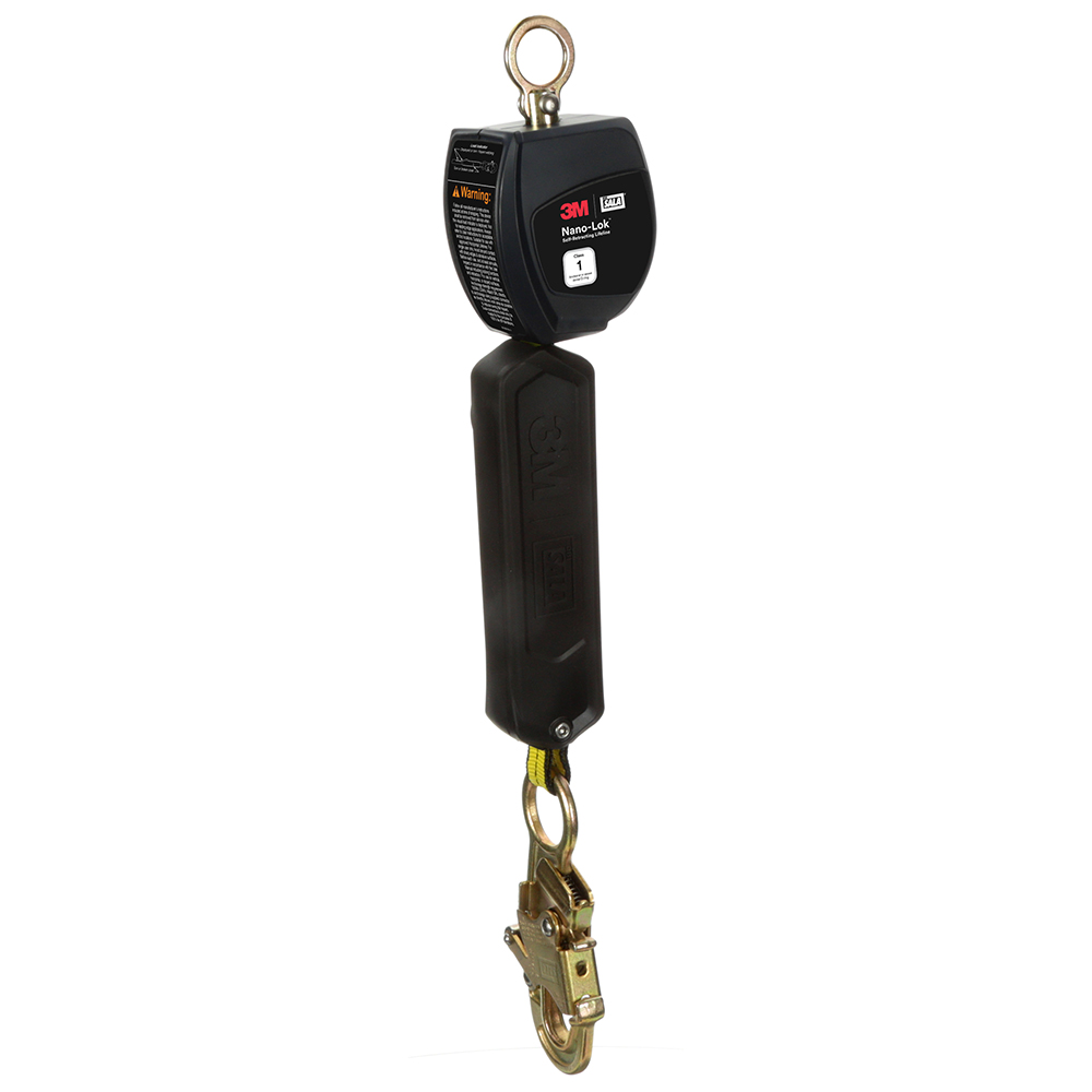 3M DBI-SALA Class 1 Overhead Mount Nano-Lok Personal Self-Retracting Lifeline from GME Supply