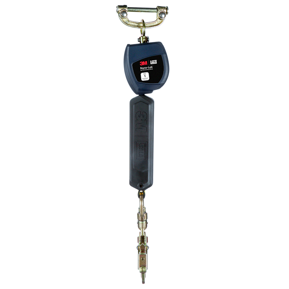 3M DBI-SALA Class 1 Direct Mount Nano-Lok Personal Self-Retracting Lifeline from GME Supply