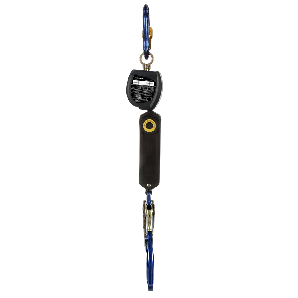3M DBI-SALA Class 1 Overhead Mount with Anchor Hook Nano-Lok Personal Self-Retracting Lifeline with Aluminum Rebar Hook from GME Supply