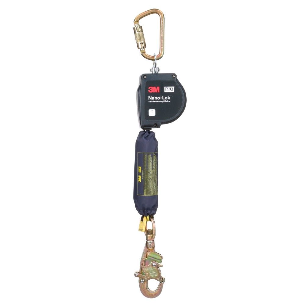 3M DBI-SALA Nano-Lok Extended Length Self-Retracting Lifeline with Anchor Hook from GME Supply