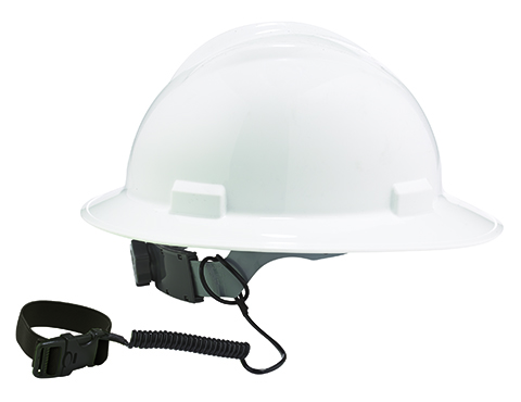 Ergodyne Squids 3157 Coil Hard Hat Lanyard with Buckle from GME Supply