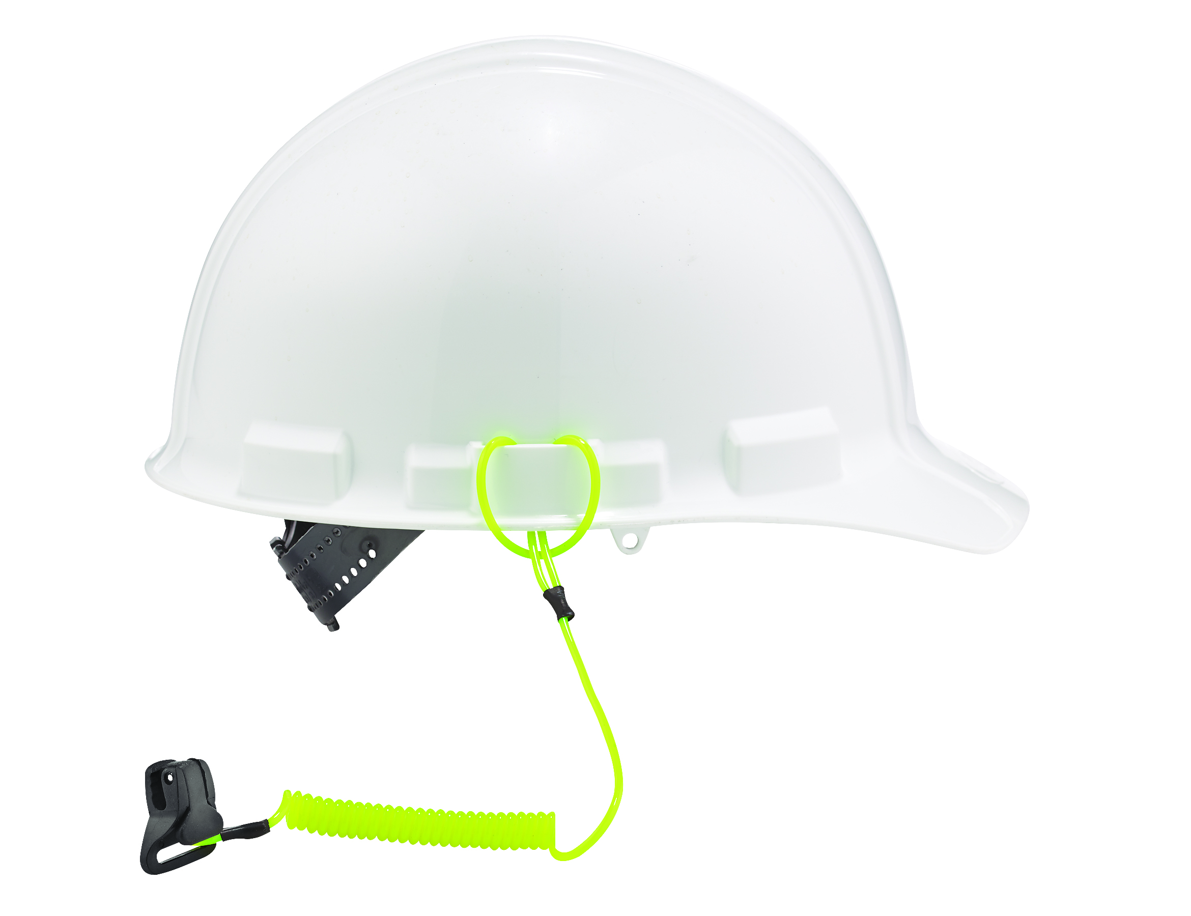 Ergodyne Squids 3158 Coil Hard Hat Lanyard with Clamp from GME Supply