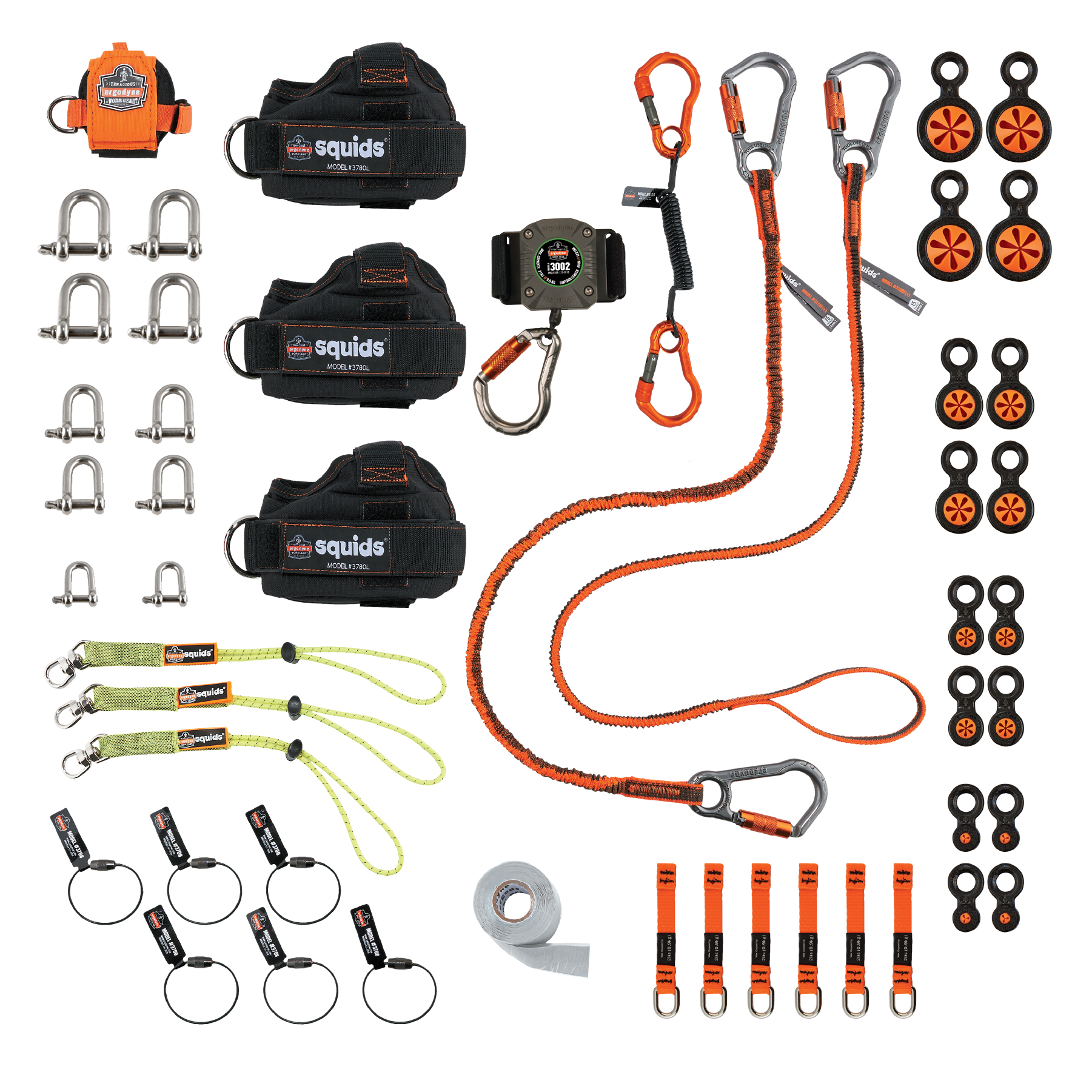 Ergodyne & GME Supply Squids 3160 Tower Technician Tethering Kit from GME Supply