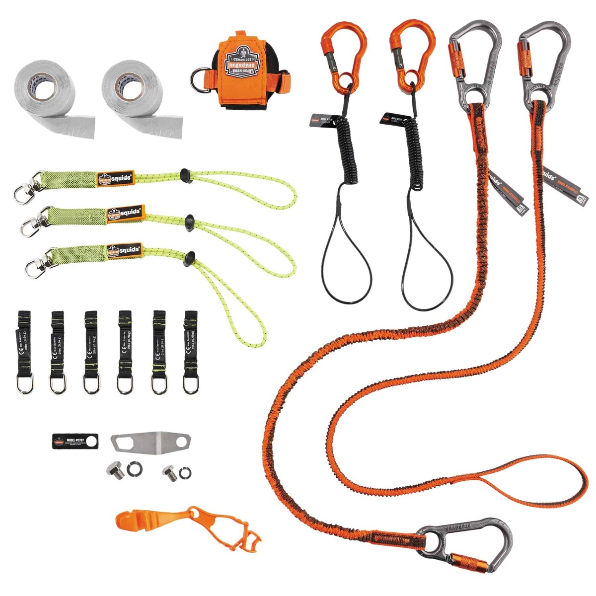 Ergodyne Squids 3184 Concrete Finisher & Mason's Tool Tethering Kit from GME Supply