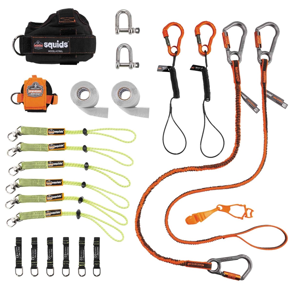 Ergodyne Squids 3186 Iron/Steel Worker's Tool Tethering Kit  from GME Supply