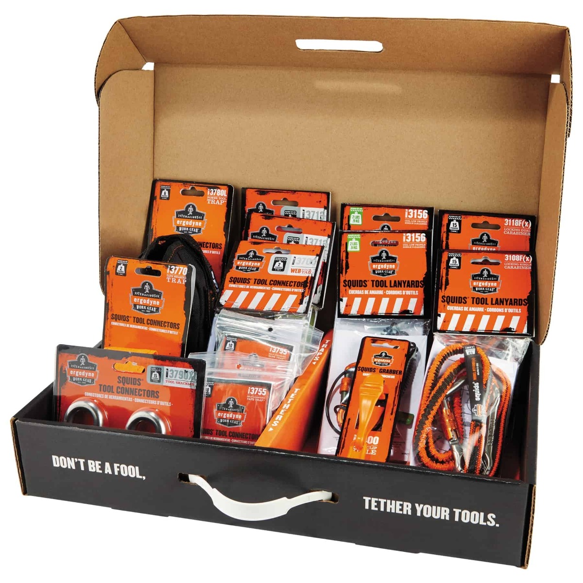 Ergodyne Squids 3186 Iron/Steel Worker's Tool Tethering Kit  from GME Supply