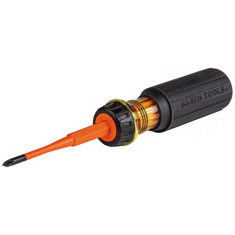 Klein Tools 32286 Flip-Blade Insulated Screwdriver 2-in-1 from GME Supply