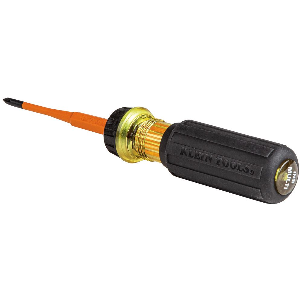 Klein Tools 32286 Flip-Blade Insulated Screwdriver 2-in-1 from GME Supply