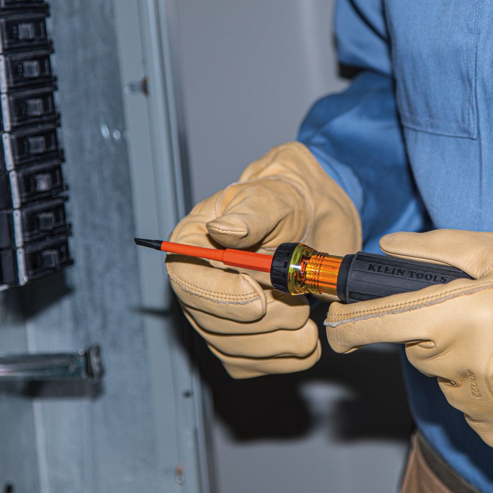 Klein Tools 32286 Flip-Blade Insulated Screwdriver 2-in-1 from GME Supply