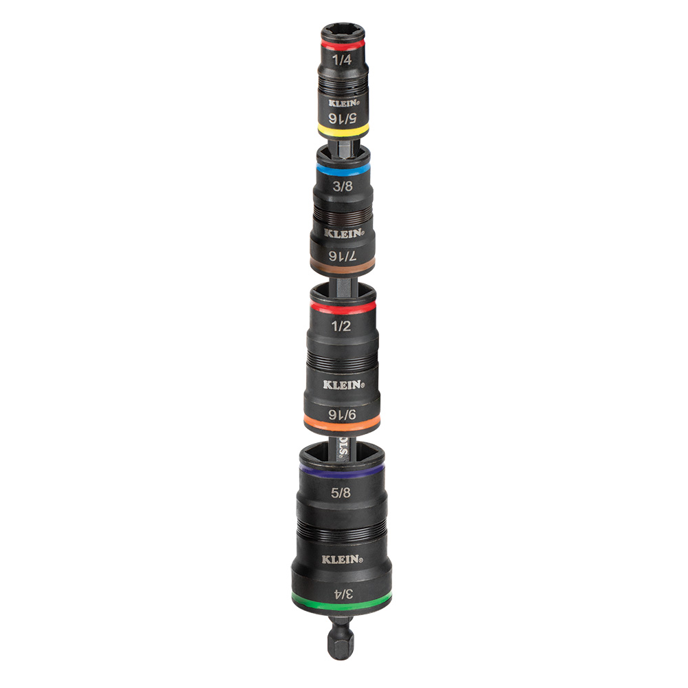 Klein Tools 9-in-1 Impact Flip Socket from Columbia Safety