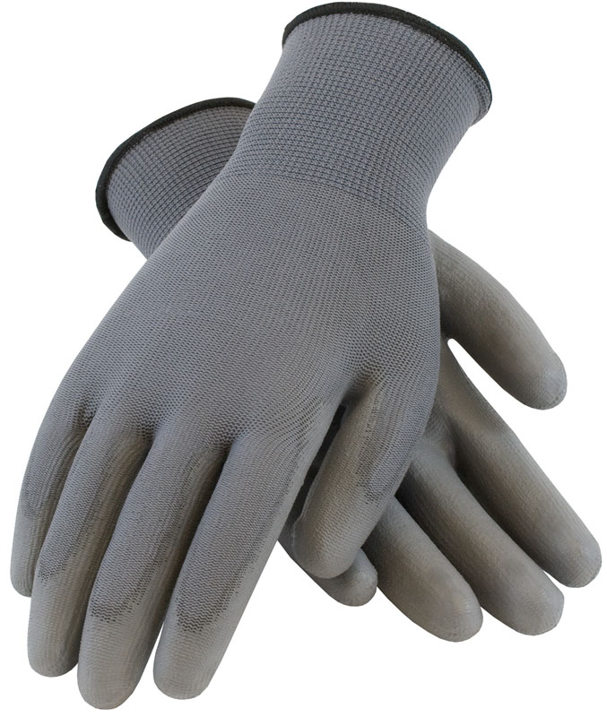 PIP Polyester Glove with Coated Grip (12 Pairs) from GME Supply