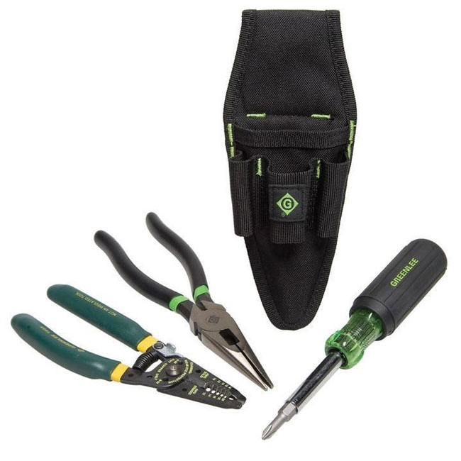 Greenlee Electrician's Basic 4 Piece Kit from GME Supply