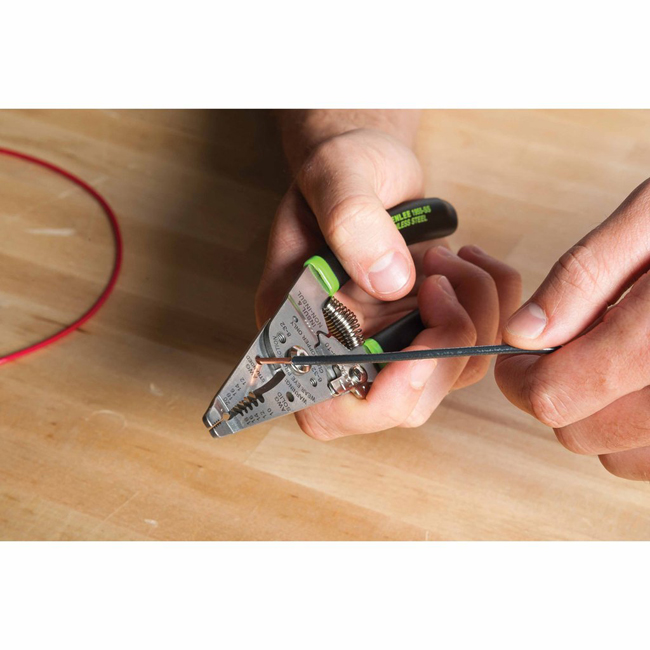 Greenlee Emerson Stainless Steel Wire Stripper Pro, 10-18 AWG from GME Supply
