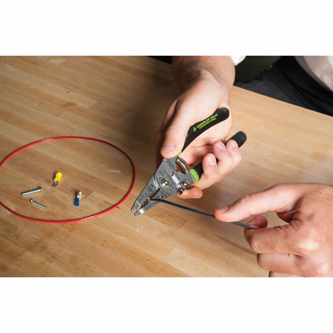 Greenlee Emerson Stainless Steel Wire Stripper Pro, 10-18 AWG from GME Supply