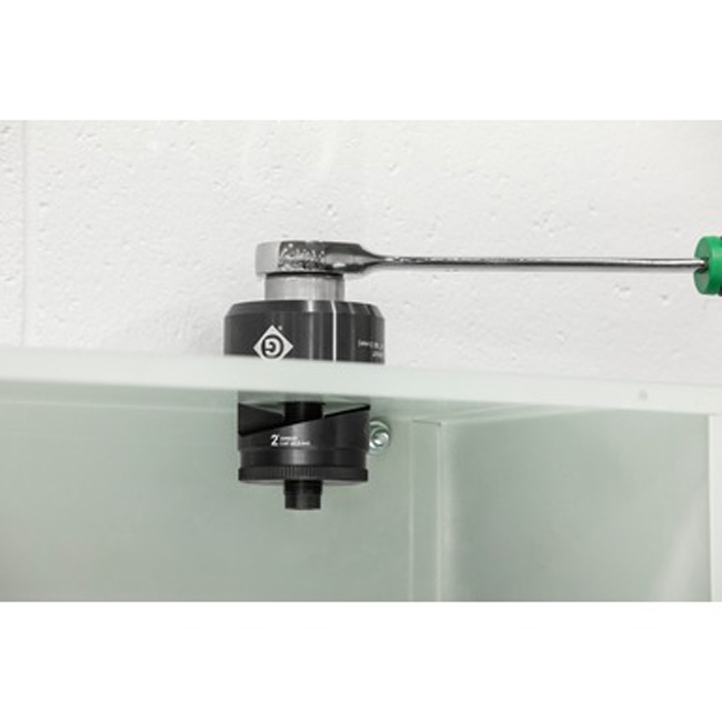 Greenlee 1/2 Inch to 2 Inch Knockout Kit with Ratchet and SlugBuster from GME Supply