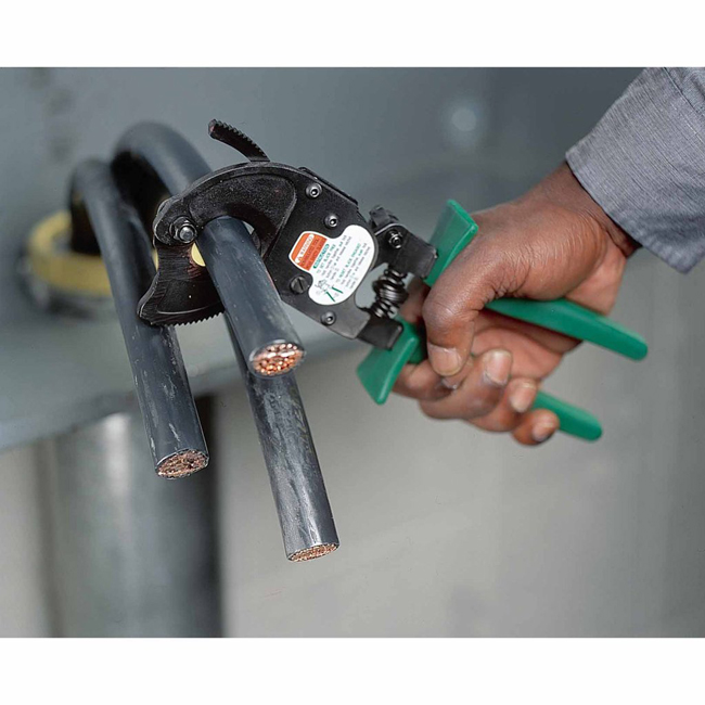 Greenlee Emerson Compact Ratchet Cable Cutter from GME Supply