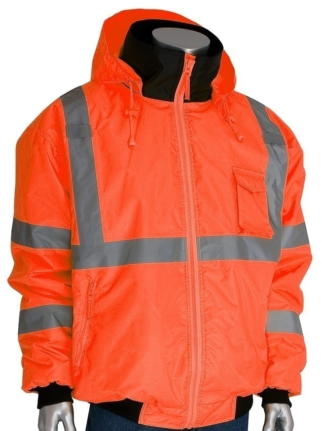 PIP ANSI Type R Class 3 Lime Bomber Jacket from GME Supply
