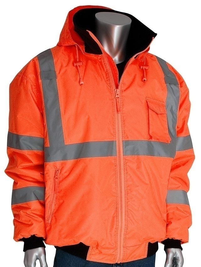 PIP ANSI Type R Class 3 Lime Bomber Jacket from GME Supply