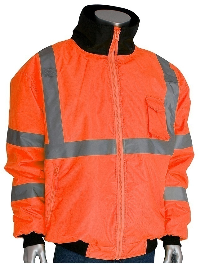 PIP ANSI Type R Class 3 Lime Bomber Jacket from GME Supply
