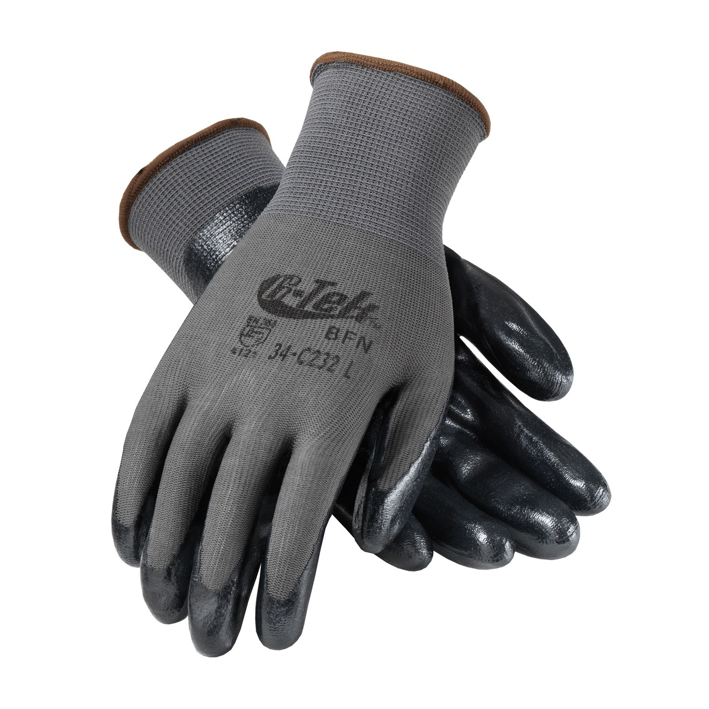 G-Tek Seamless Nylon Glove w/ Nitrile Coated Foam Grip from GME Supply