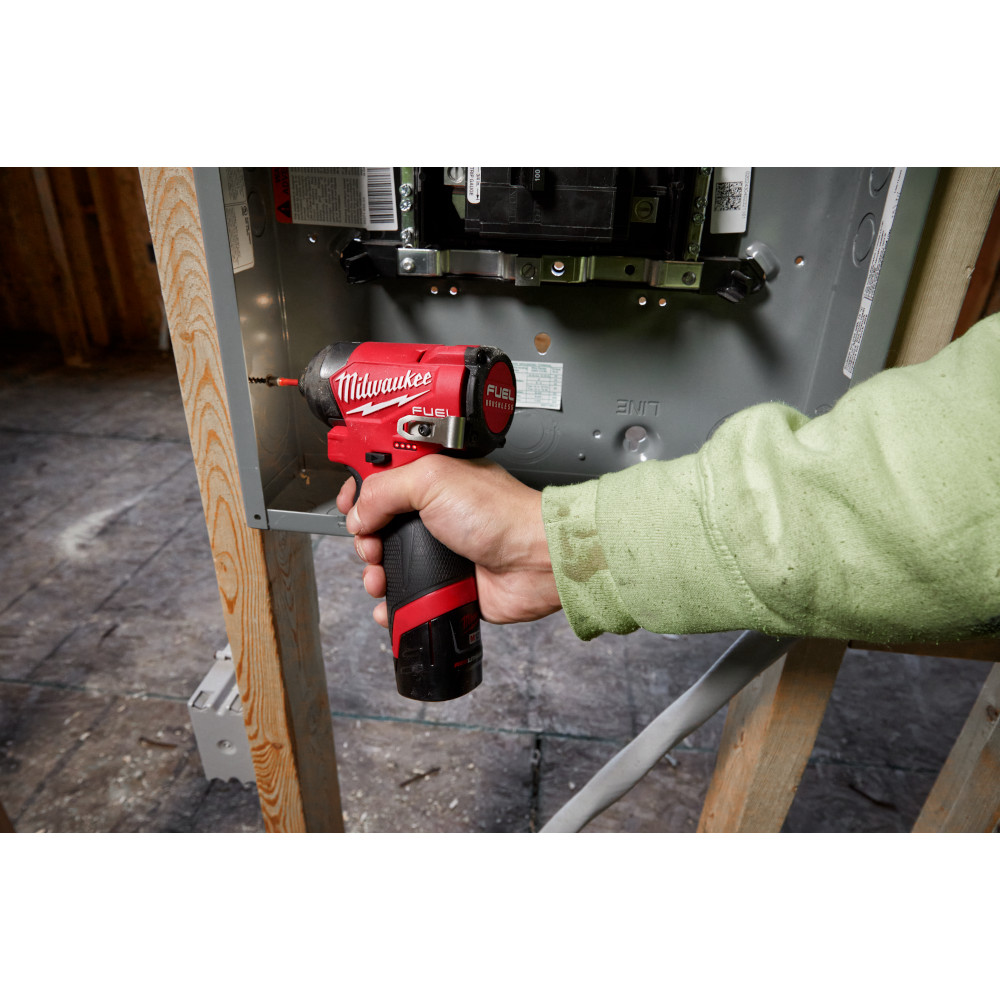 Milwaukee M12 FUEL 1/4-Inch Hex Impact Driver from GME Supply