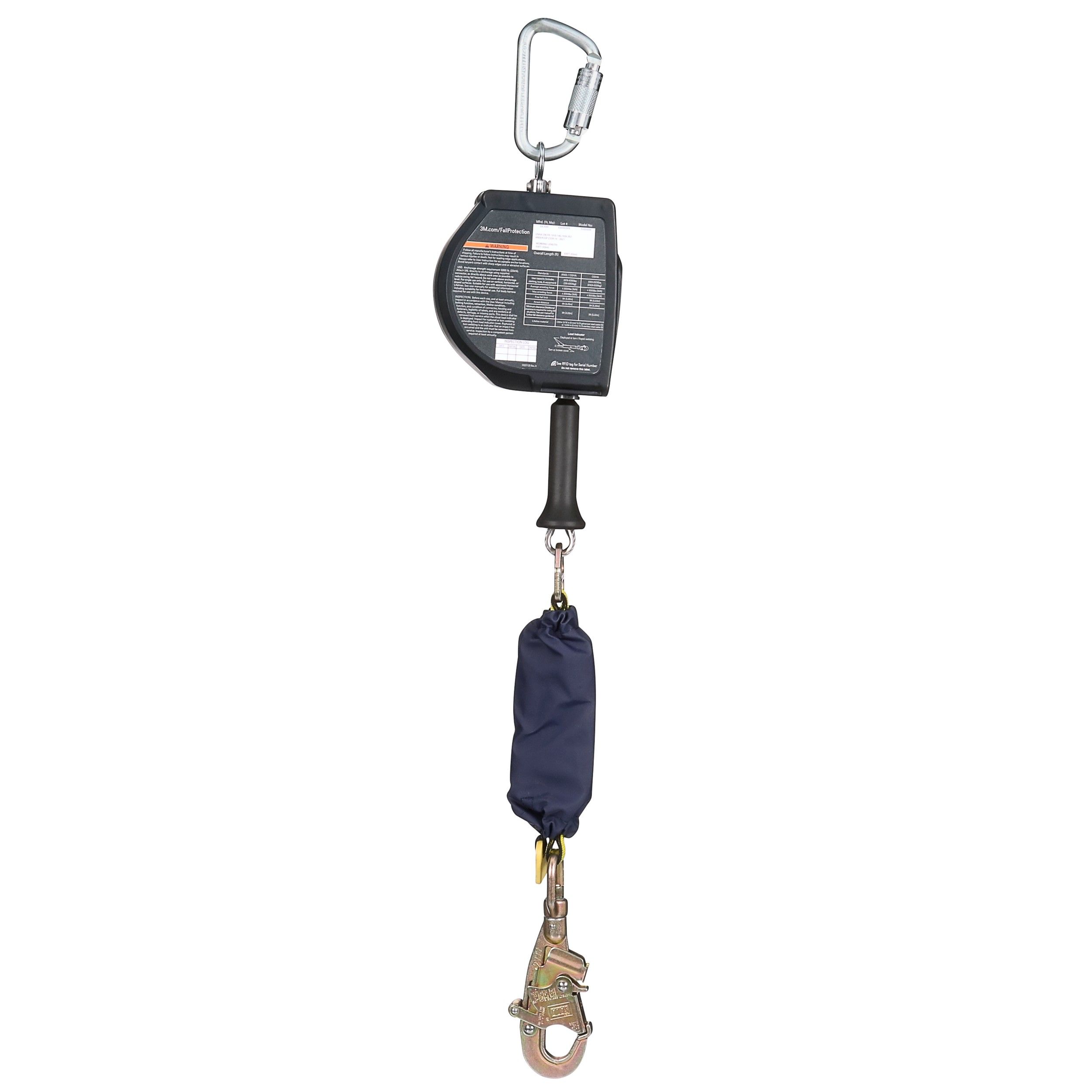 3M DBI-SALA Nano-Lok Extended Length 15 ft. Galv. Cable SRL & Anchor Hook from Columbia Safety