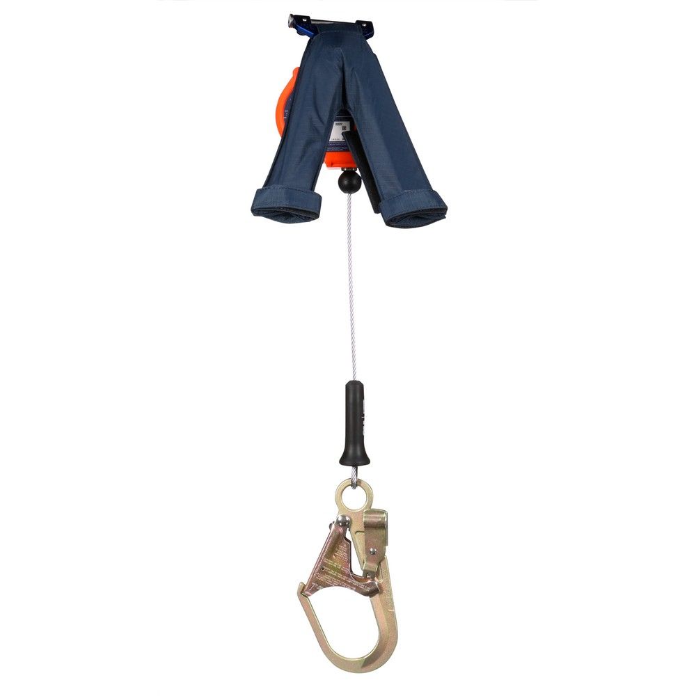 3M DBI-SALA Nano-Lok Edge 7.3 ft. Cable SRL with Steel Rebar Hook from GME Supply