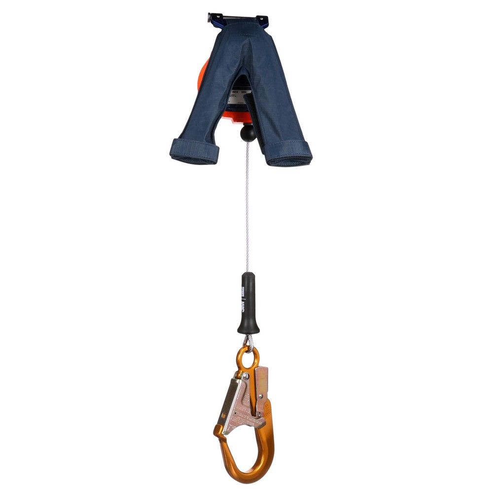 3M DBI-SALA Nano-Lok Edge 8 ft. Cable SRL with Aluminum Rebar Hook from GME Supply