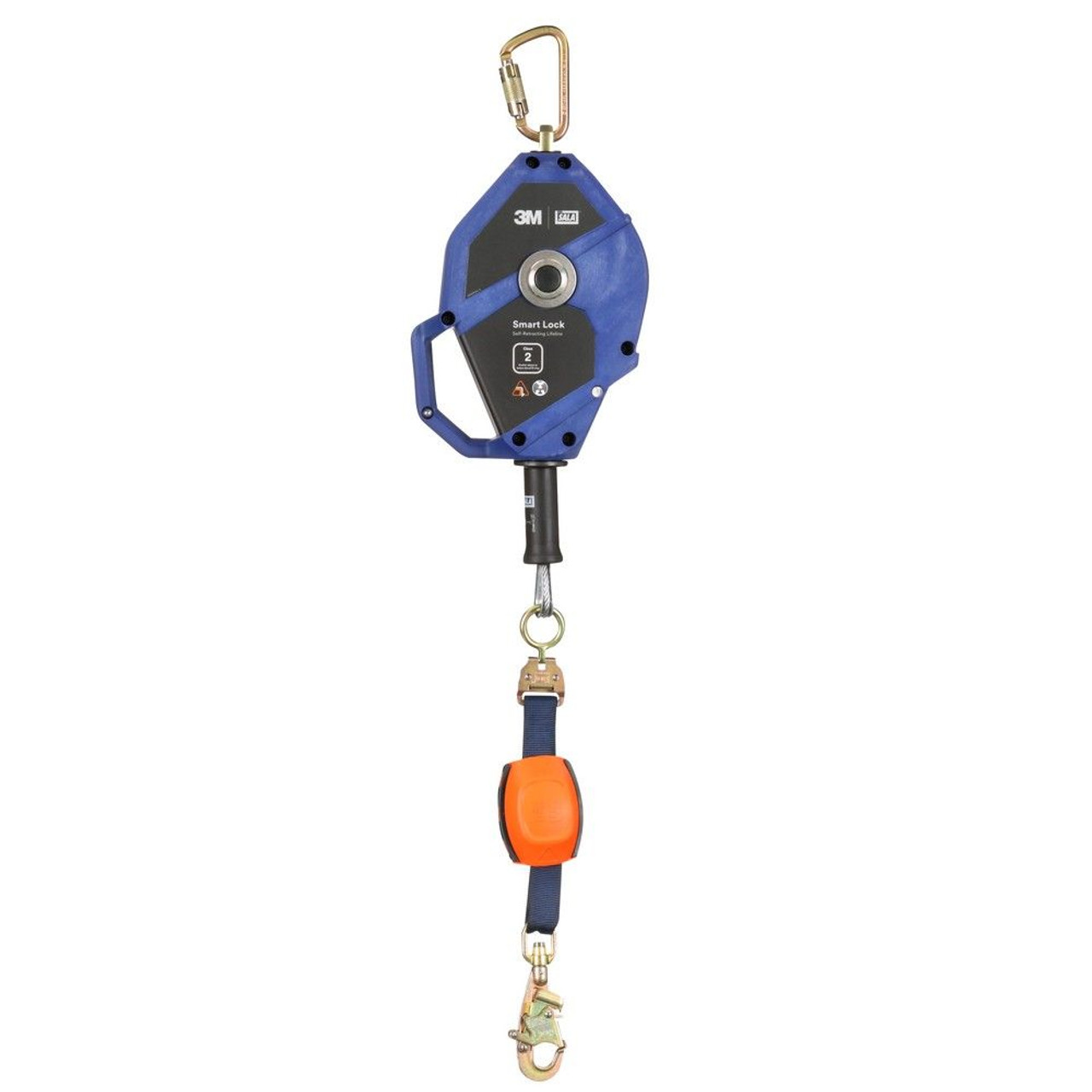3M DBI SALA 3503890 Smart Lock Edge Modular Self Retracting Lifeline Galvanized Cable Steel with Swivel Snap Hook from GME Supply